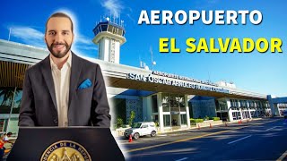 Aeropuerto Internacional de El Salvador  Colapsa por la TOMA DE POSESIÓN DE NAYIB BUKELE