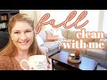 COZY FALL CLEAN WITH ME + SLOW COOKER APPLE BUTTER | Cleaning Motivation | Clean Your Way To Calm