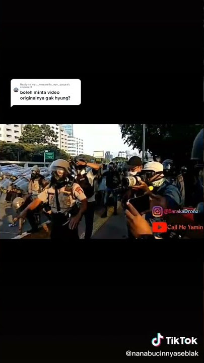 Anak stm lawan polisi tangan kosong kalo berani