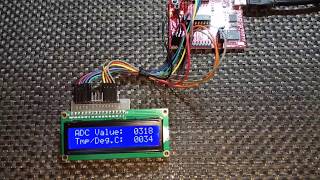 TI MSP430G2xx ADC10 Internal Temperature Sensor with ADC10 Interrupt Example