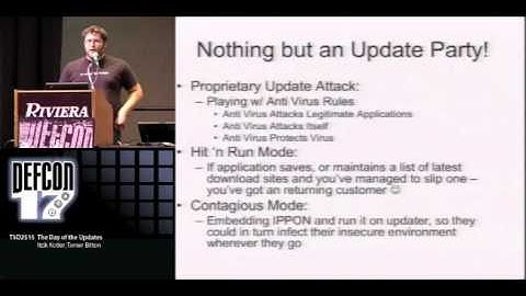 DEFCON 17 Hacking Conference Presentation By Itzik Kotler and Tomer Bitton P.3