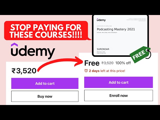 Free Certification Courses, 100%OFF Coupon Codes, Cursos gratuitos -  Course Coupon Club