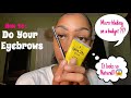 Simple Eyebrow Tutorial | Micro-blade look on a Budget?!?