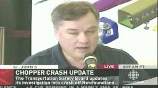 CBC coverage of the S-92 crash in Newfoundland - Part 2