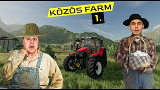 Istivel KÖZÖS FARMUNK! | Farming Simulator 22 #1.