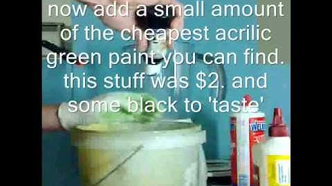 how to make cheap clump foliage for flames of war