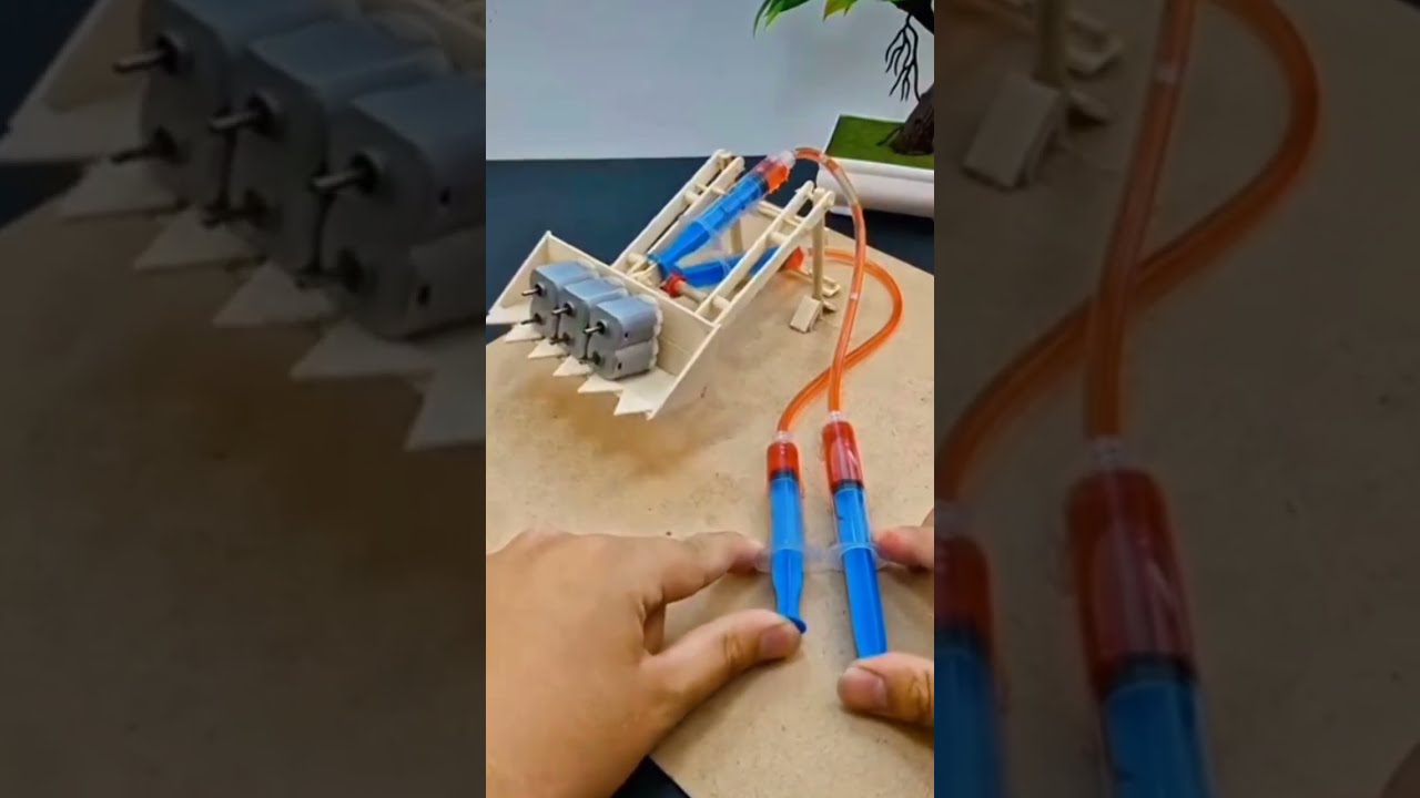 Bulldozer Mechanism With Load Dcmotor Automobile Techexperiments