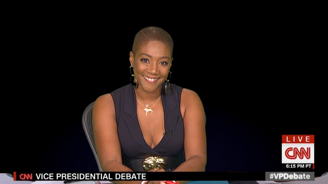 Tiffany Haddish ‘Moderates’ the 2020 Vice Presidential Debate