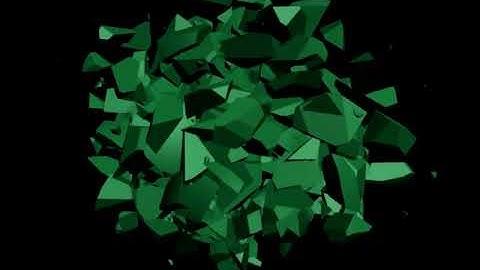 3D Studio Max 9 explosion test