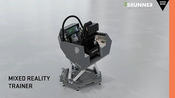 Mixed Reality motion platform based cockpit simulator trainer: NOVASIM MR F-35