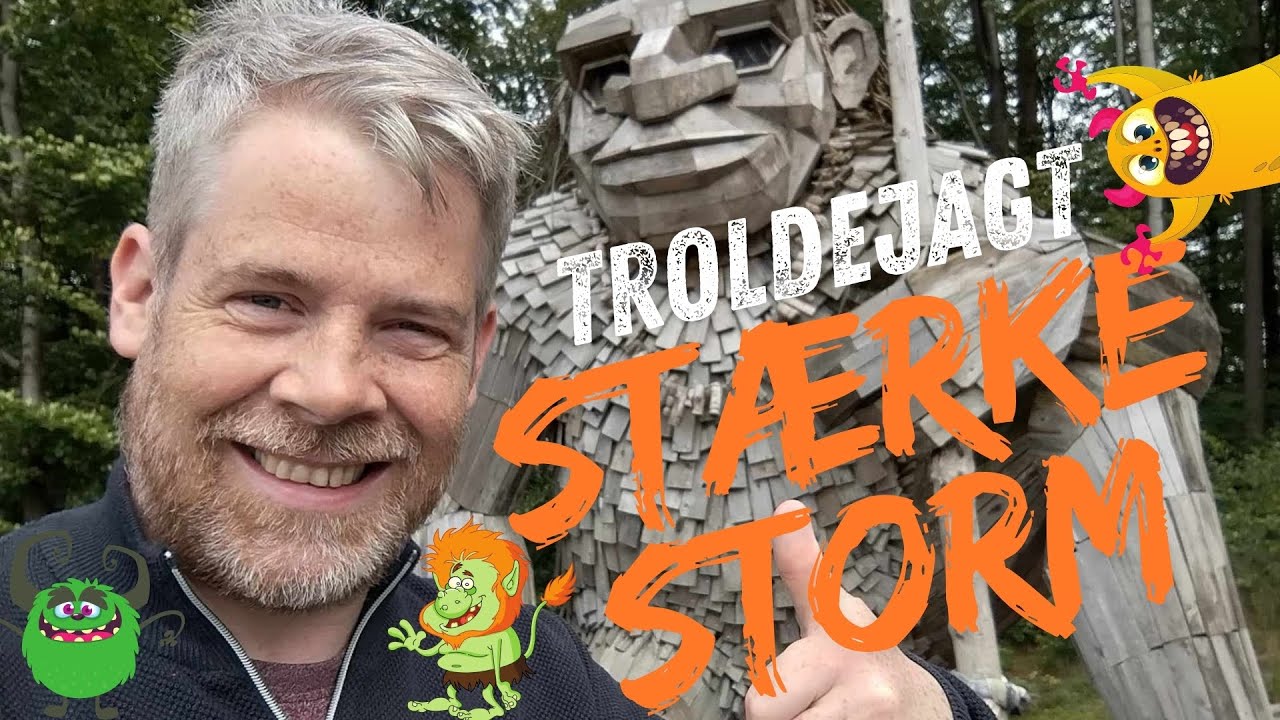 TROLDEJAGT I DANMARK, Trolden Stærke Storm, Silkeborg - Vlog 111