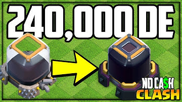 EMPTY to FULL Dark Elixir - HOW Fast? Clash of Clans No Cash Clash #195