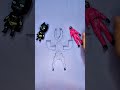 I Made 🕶️ Squid game and batman with spoon PART 71#mixtoyworld#squidgame#toys#batman
