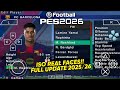 eFootball PES 2026 PPSSPP ISO No Textures &amp; No Save Data New Kits 2025/26 Real Faces &amp; Transfers