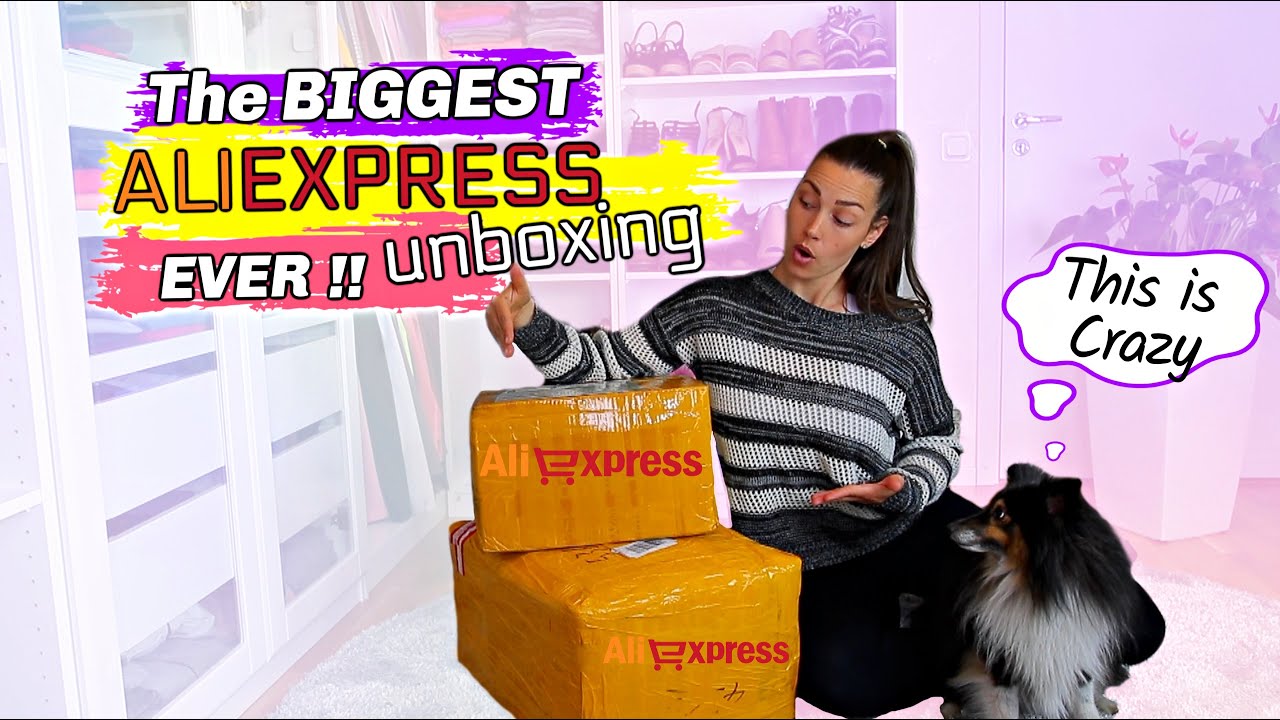 MAJOR UNBOXING!! SHINBENE & IWUPARTY // Aliexpress