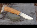 How To Sharpen A Knife At Camp.