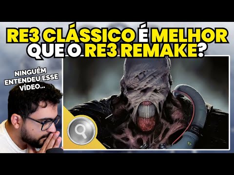 Filipe Ramos Comparando o RE3 Clássico com o RE3 Remake