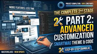 WordPress News website home page design And Footer Design | Theme Customization