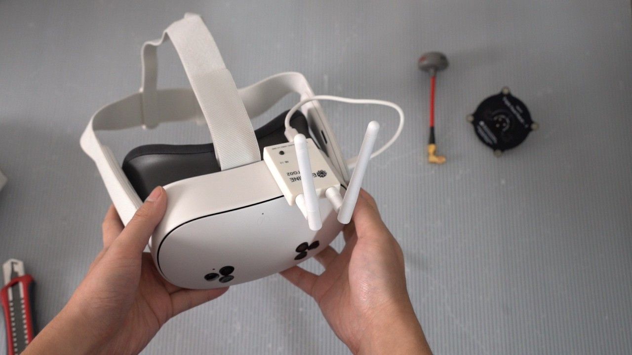 Как управлять FPV-дроном в смешанной реальности. Это ли будущее FPV?