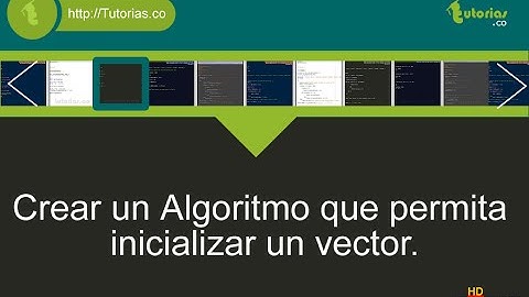 arreglos – pseudocodigo (inicializacion de vector)