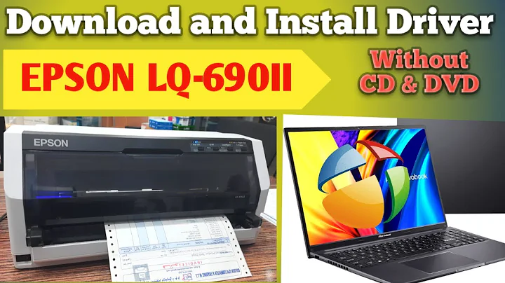 How to Download and Install Driver Epson LQ-690II Printer Step by Step