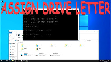 HOW TO ASSIGN OR CHANGE VOLUME LETTER USING CMD ?