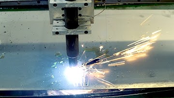 Plasma Cutting Punisher Logo (Actual Cut Speed!)