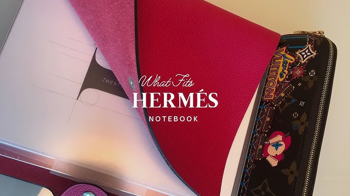 Hermes Blue ULYSSE MM Plain Coloured NoteBook Refill NWTiB!