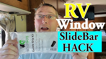 RV Window Slide Replacement Trick|| Barndominium Living
