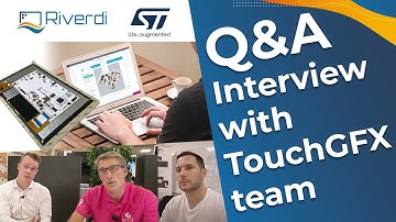 Interview with TouchGFX team - Q&A session about TouchGFX library and STM32 microcontroller