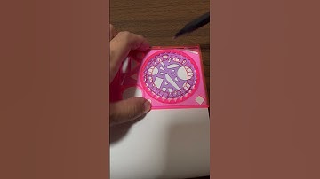 Spirograph : Design drawn with wheels inside rings #shorts #spirograph #asmr #satisfying #trending