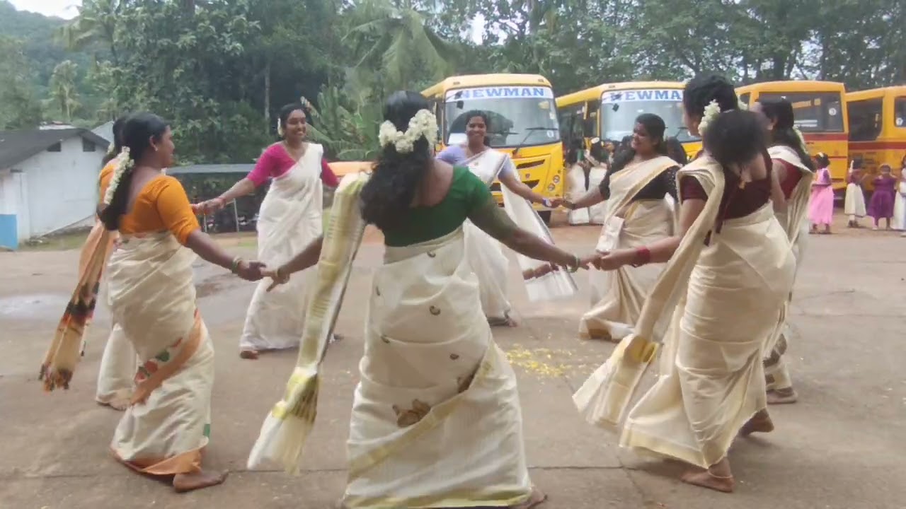 Thiruvathira||Teachers||NewmanOnam💝🎈✨