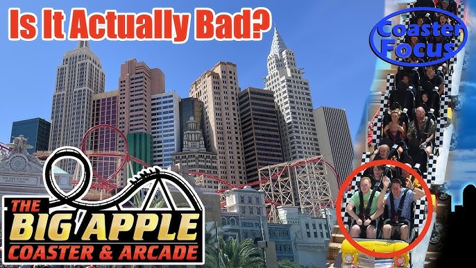 Review of Big Apple Coaster at New York New York in Vegas