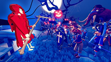 TABS - Can the SPOOKY FACTION Defeat All Other Factions in Totally Accurate Battle Simulator?