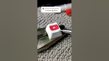 Drawing Y for YouTube but on my custom keyboard! @YouTube #drawing #keycaps #keyboard