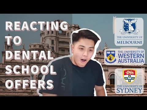 I Applied to Every Post-Grad Dental School in Australia (UniMelb, USyd, UWA)