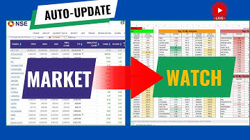 Track ALL NSE Stocks in Google Sheet with Auto-Update ✅ Market Dashboard Included
