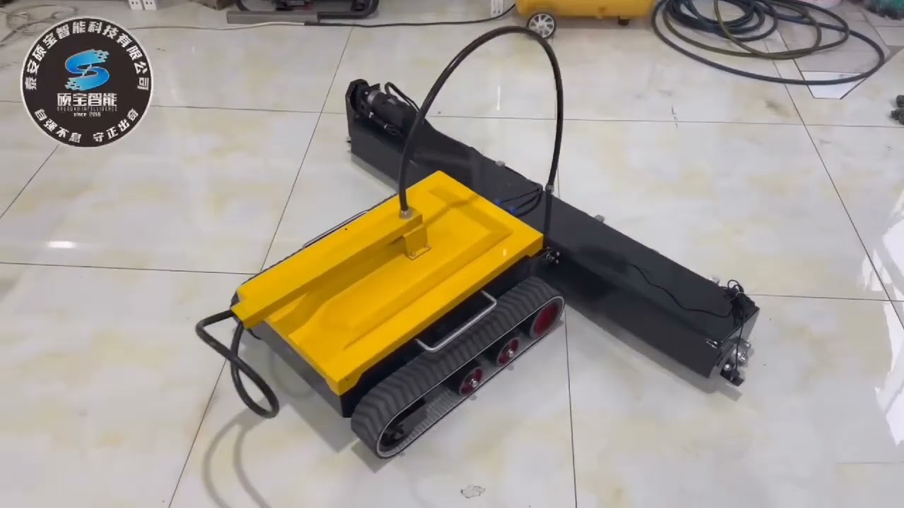 Custom Solar Panel Cleaning Robot Remote Control Photovoltaic Panel Cleaning Robot lightweight