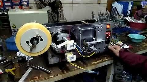 WM 1566R Taping machine (For wires transformer)
