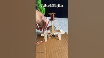 Solenoid Engine Mechanism | #tech #youtubeshorts #solenoidengine #dcmotor #motor