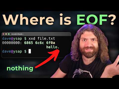 What Actually Is EOF? (end-of-file marker)