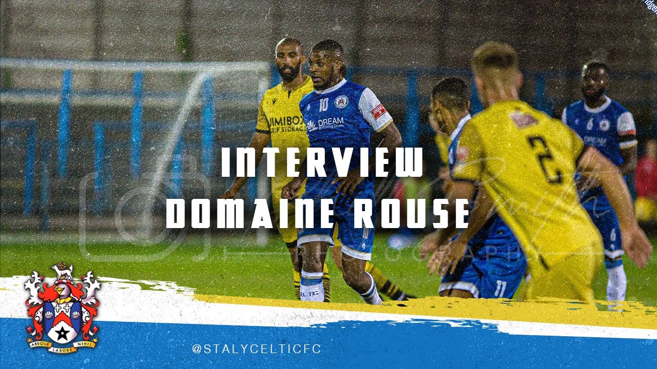 Domaine Rouse Post Match: Domaine Rouse on the win over Bamber Bridge - YouTube