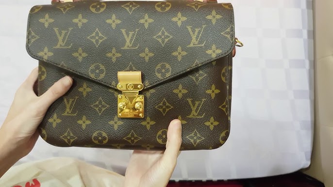 LV Pochette Metis 1 Year Review Defects in Glazing 
