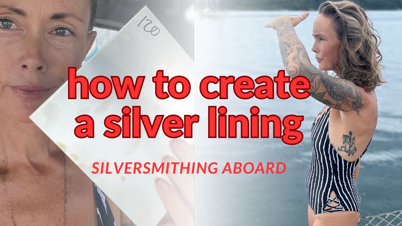 “Solo Mom’s Silver Lining:Silversmithing Aboard a 50-Foot Monohull with Five Kids”