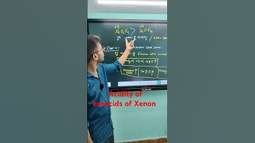 acidity of xenon compounds