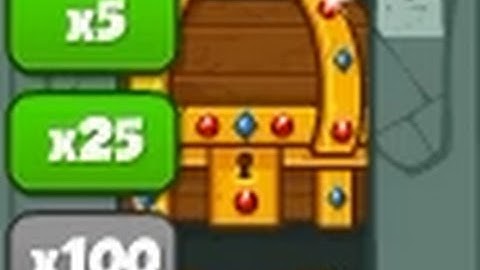 Jeweled Chest x25 Open Crusaders of the Lost Idols