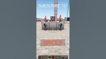 THE POWER of GATES! Use AND NAND and OR GATES! | Redstone with PsiVolt #minecraft #redstone
