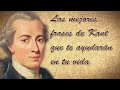 Las mejores frases de Kant que te ayudarán en tu vida