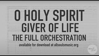 O Holy Spirit Giver of Life
