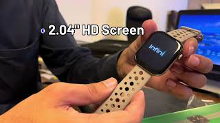 Infinix XWatch H4 unboxing /1P68 Water Resistance / Bluetooth for Calling & Texting #infinx